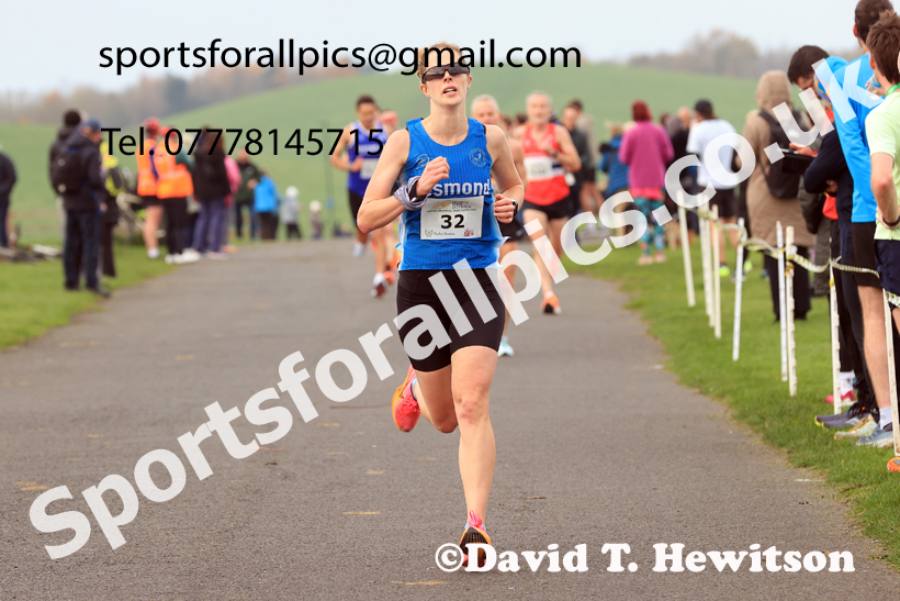 Mens and Womens 2025 Heaton Memorial 10k Road Race, Newcastle Town Moor, Sunday, November 9th. Photo: David T. Hewitson/Sports for All Pics